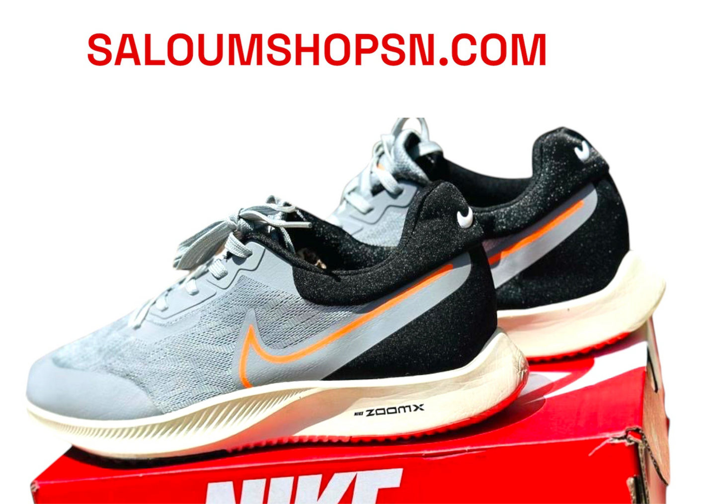 Chaussures de sport haute performance – Ultra confort & amorti Gris - Noir