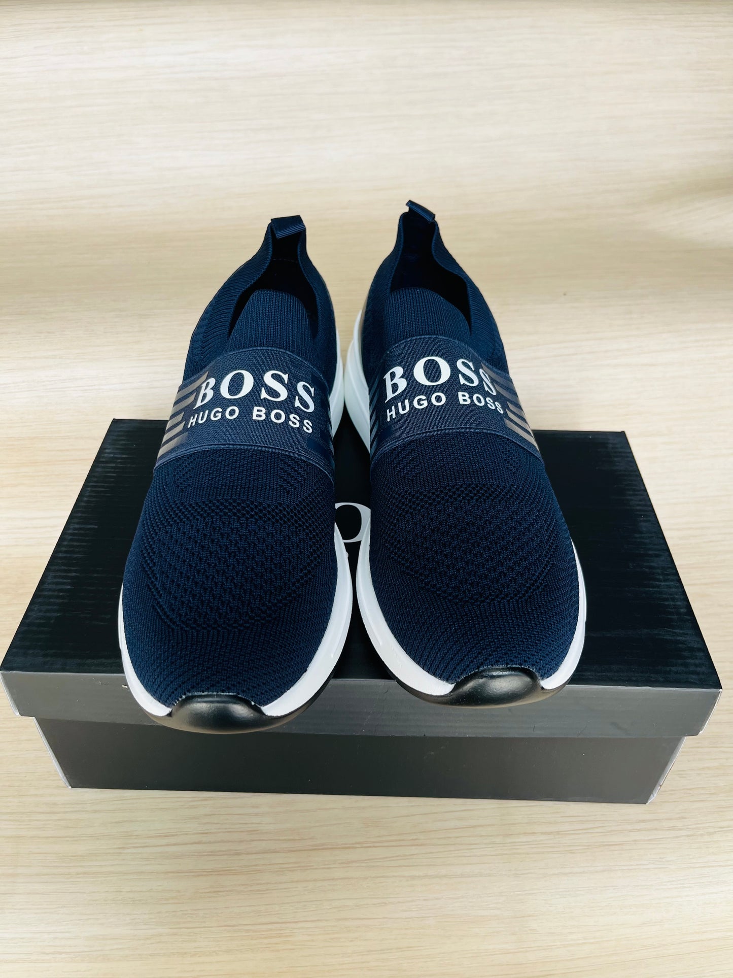 Chaussures Orthopédiques Style Boss Bleu- Confort et Élégance au Quotidien