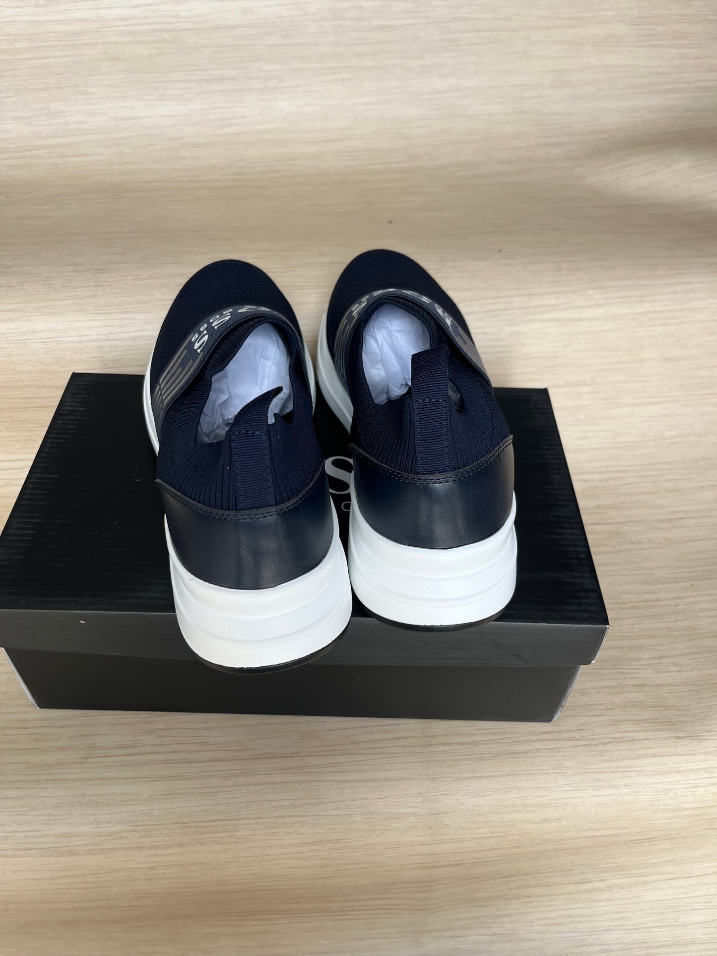 Chaussures Orthopédiques Style Boss Bleu- Confort et Élégance au Quotidien