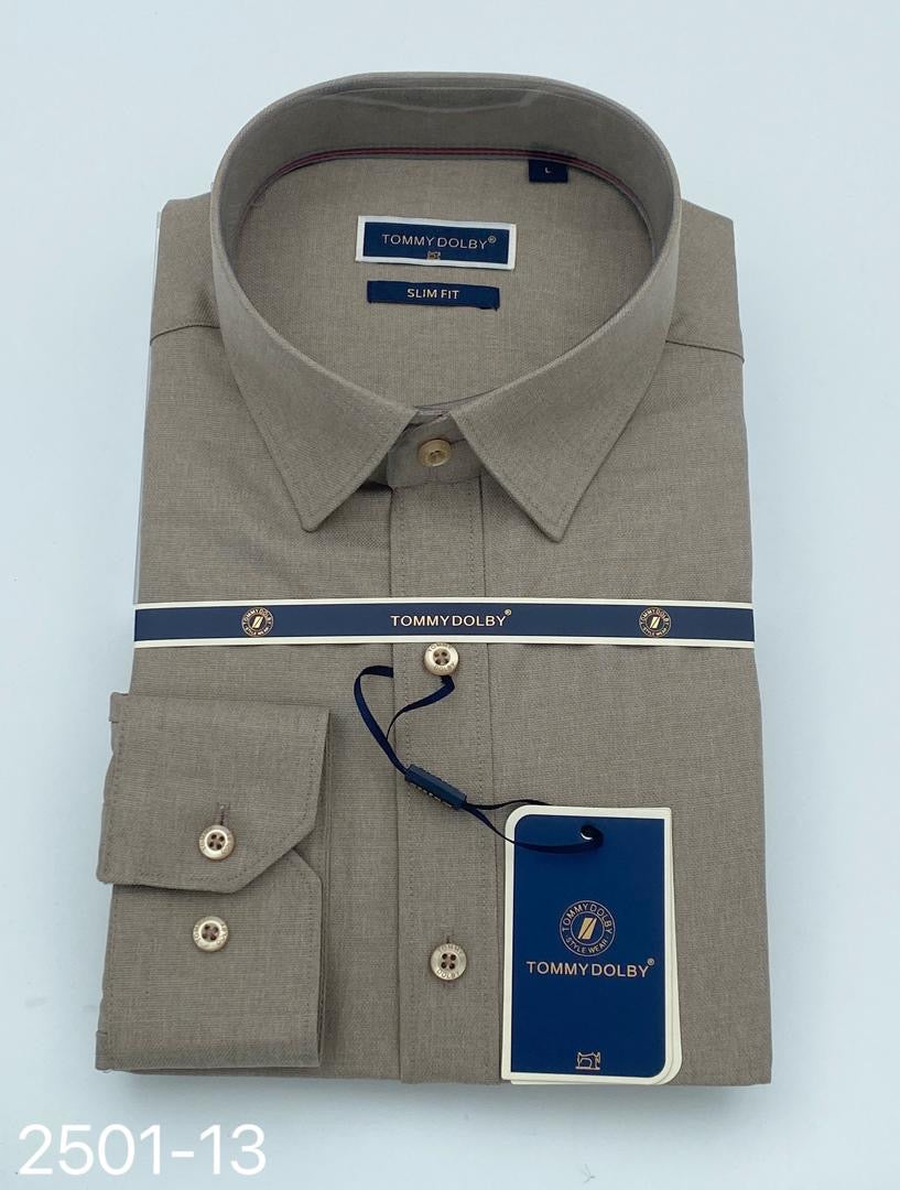 Chemise Beige foncé