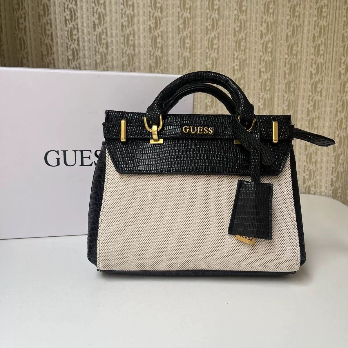 Guess fashion sac cuir