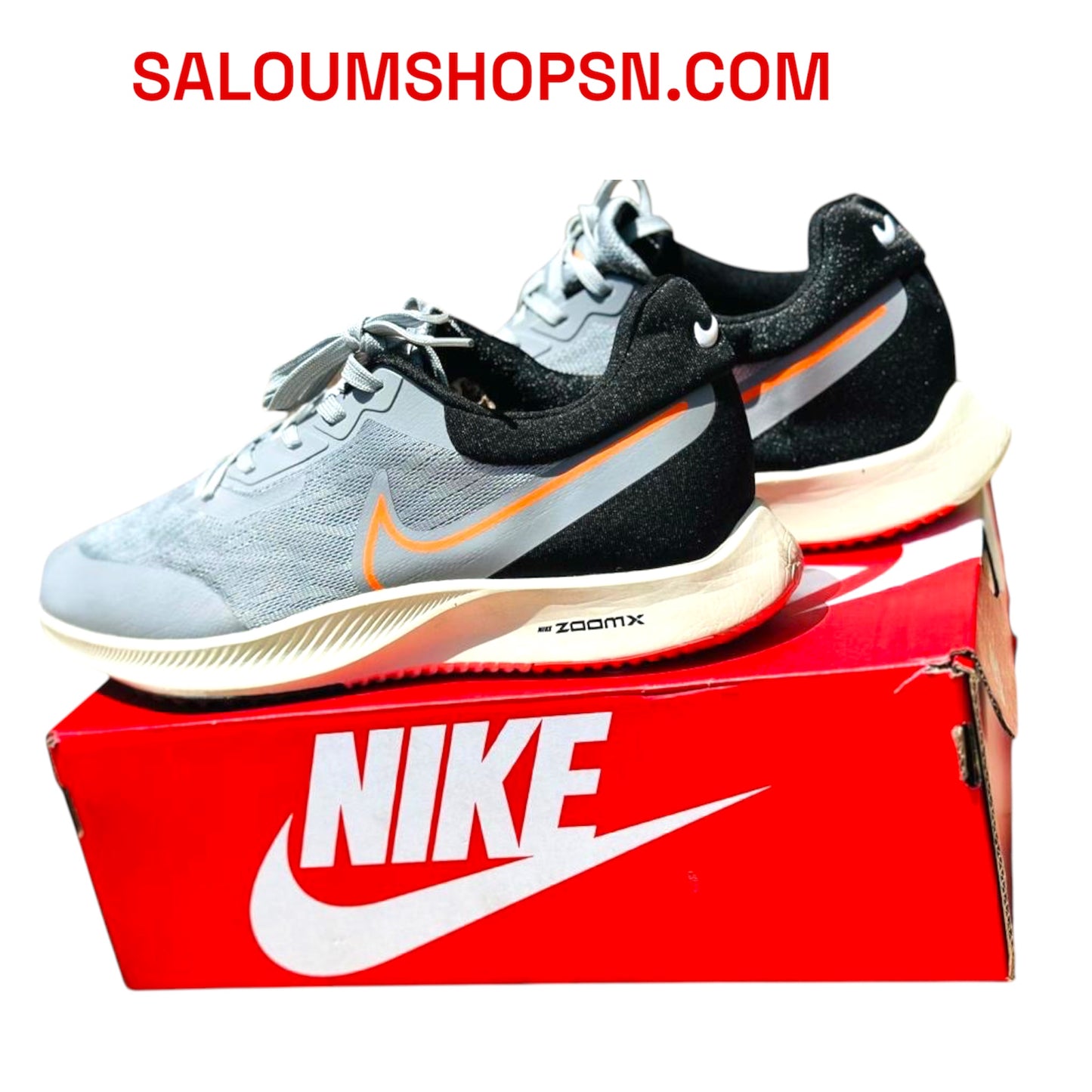 Chaussures de sport haute performance – Ultra confort & amorti Gris - Noir