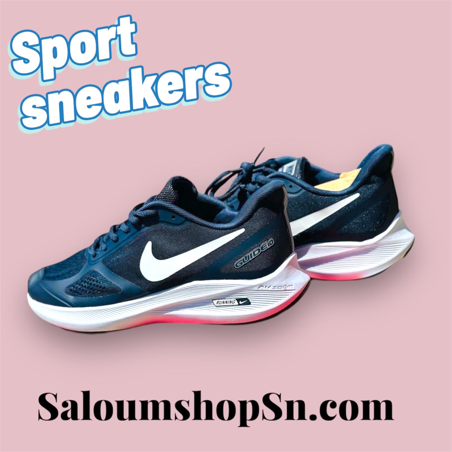 Chaussures de sport haute performance – Ultra confort & amorti Bleu - Blanc