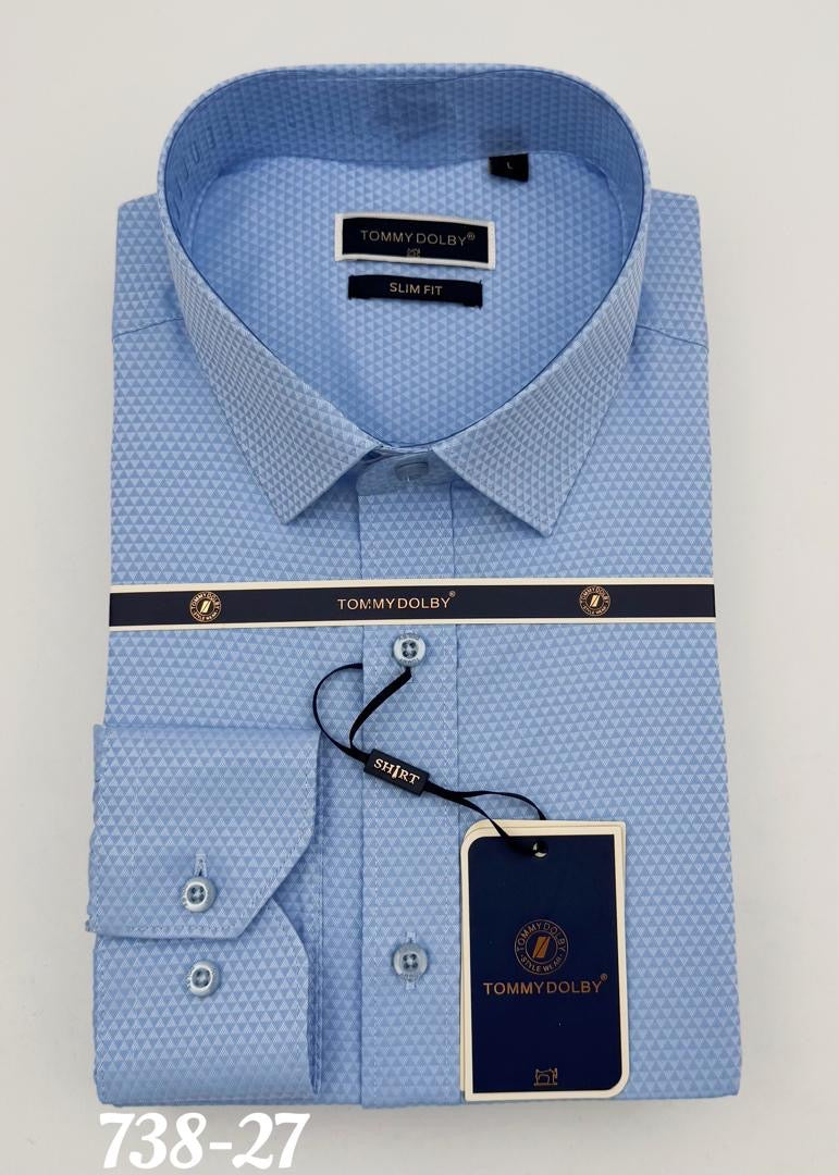 Chemise Bleu ciel 738-27