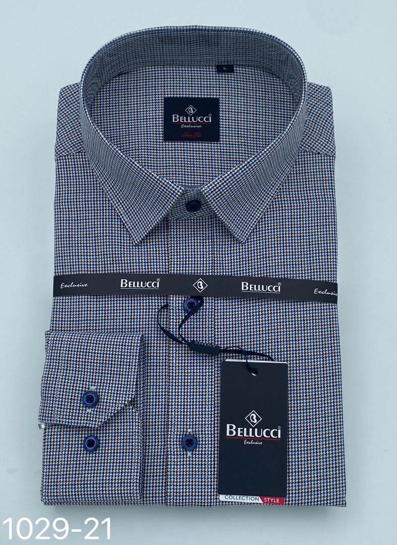 Chemise Gris Rayée