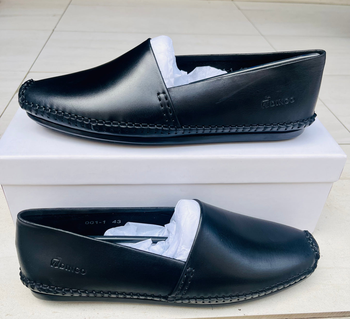 Chaussures Homme Collection DINGO Noire – Élégance Cuir pour le Bureau et la Tradition
