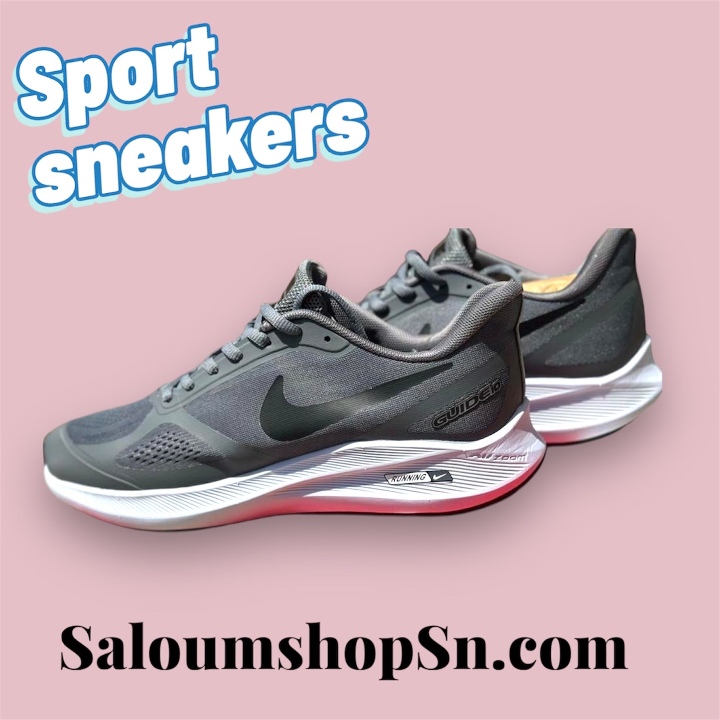 Chaussures de sport haute performance – Ultra confort & amorti Gris