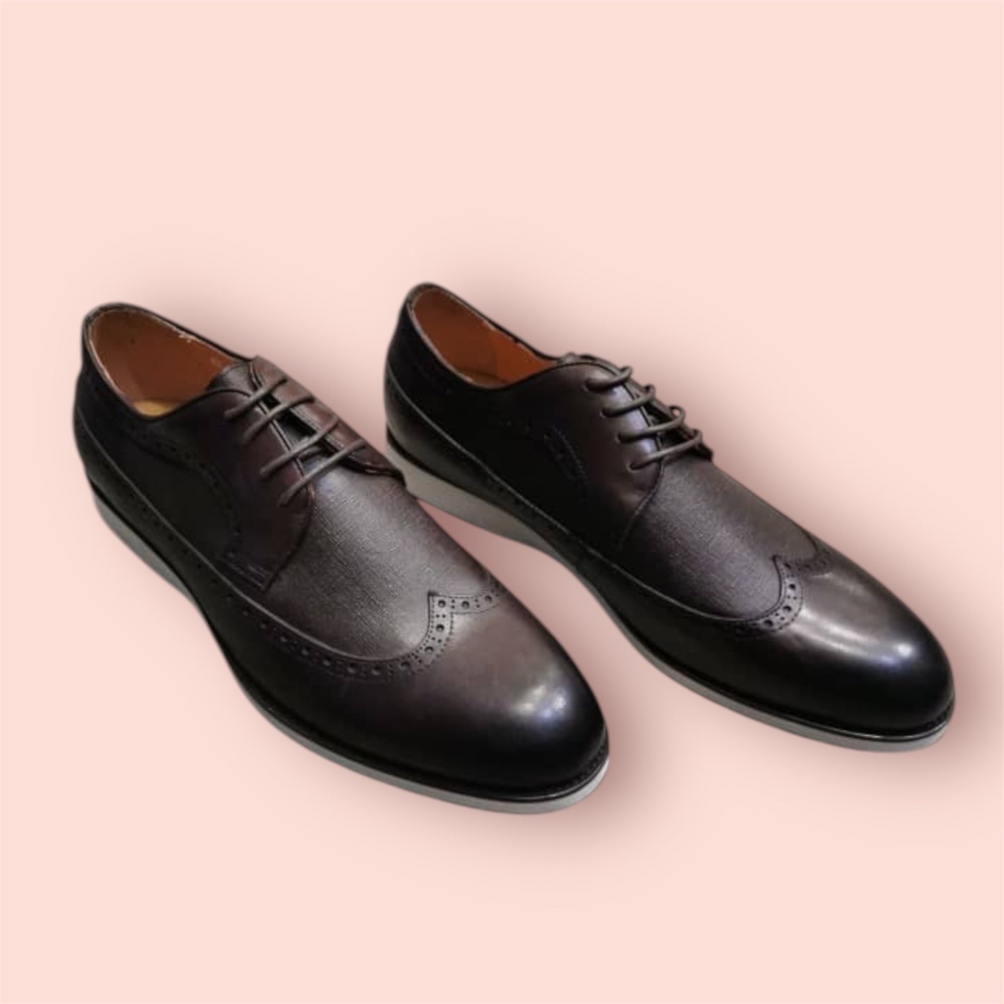 Chaussures Homme en cuir Marron