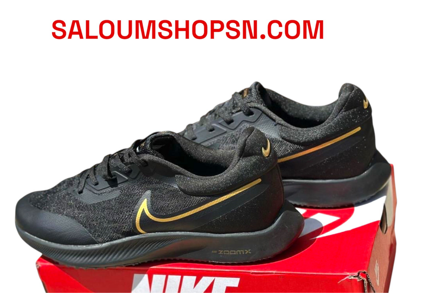 Chaussures de sport haute performance – Ultra confort & amorti Noir