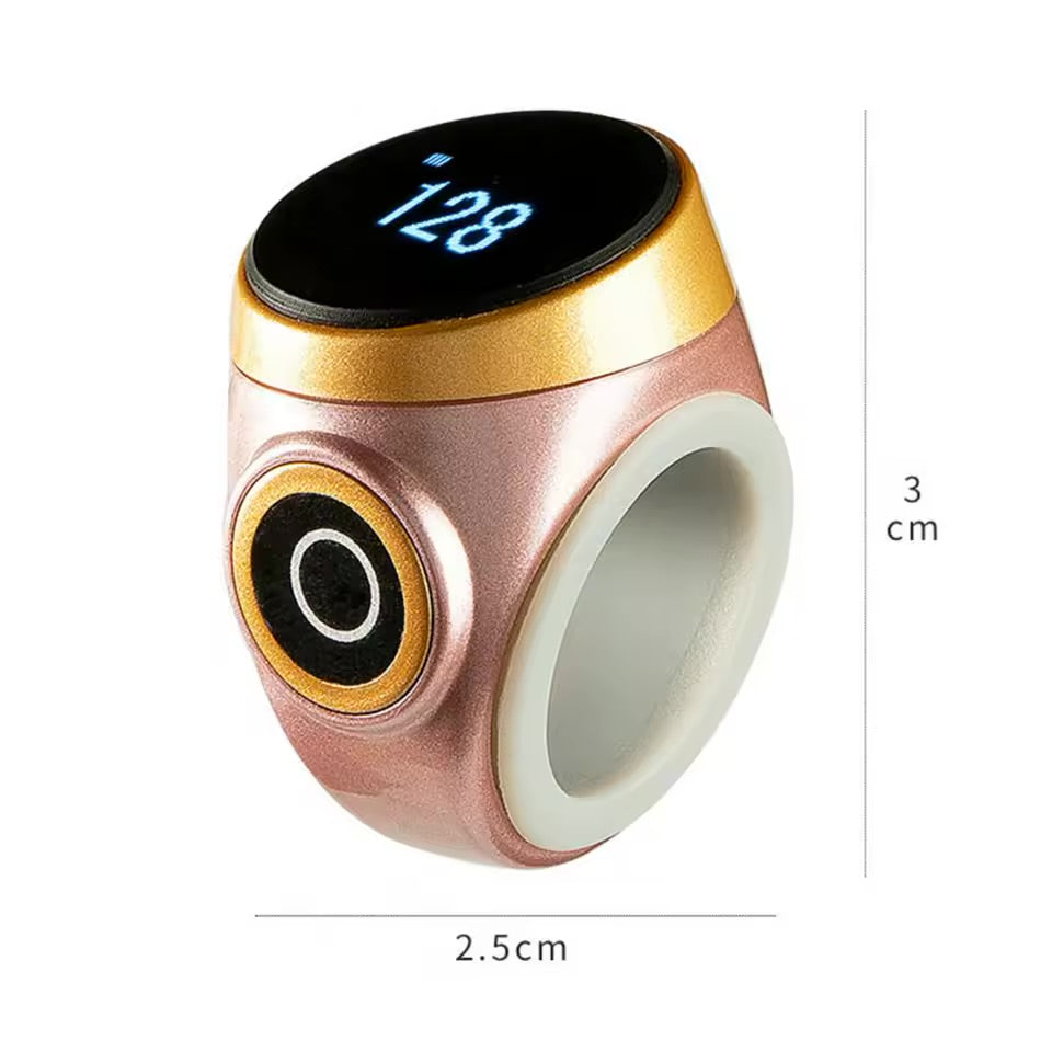 Bague Zikr Tasbih- Bague intelligente