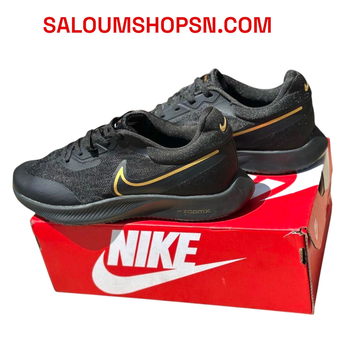 Chaussures de sport haute performance – Ultra confort & amorti Noir