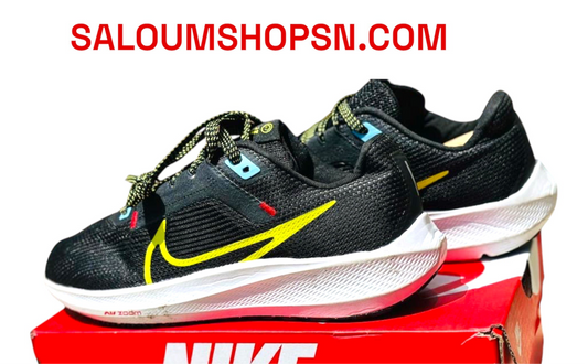 Chaussures de sport haute performance – Ultra confort & amorti NOIR -JAUNE