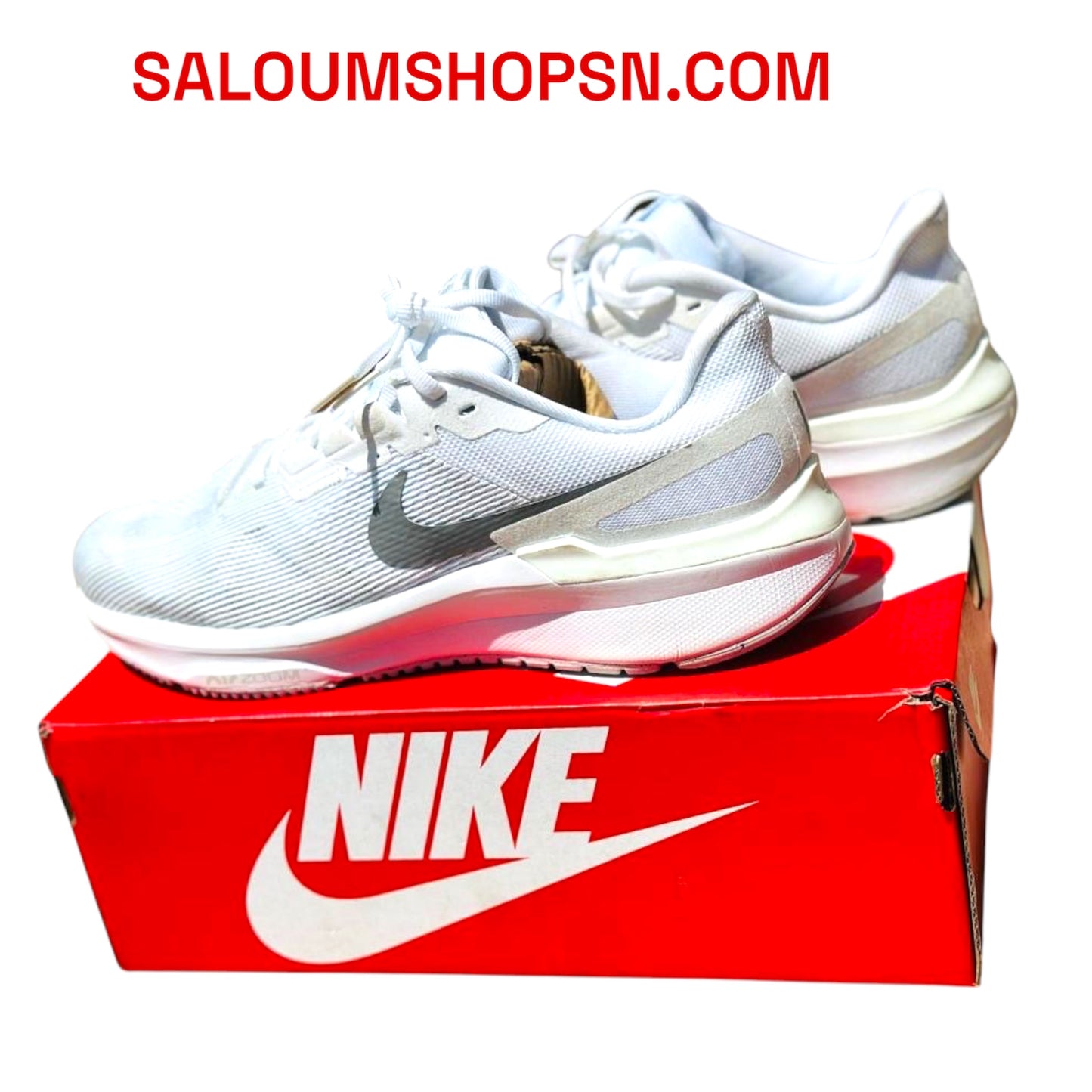 Chaussures de sport haute performance – Ultra confort & amorti Blanc
