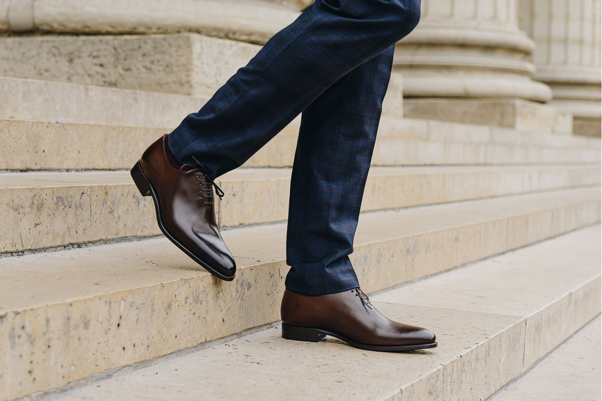 Chaussures Richelieu Marron en Cuir – Élégance Intemporelle (Copie)