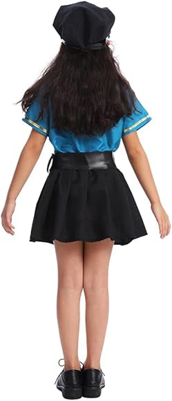 Costume de police pour fille