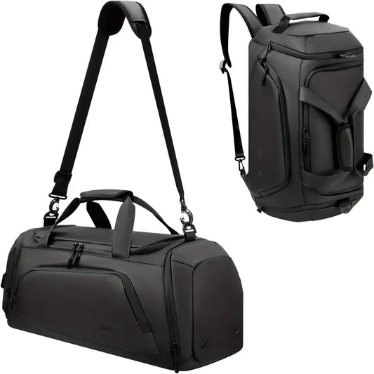 Sac de Voyage & Sport Multifonction – Grande Capacité, Séparation Sec/Humide, Étanche | Idéal pour Séminaires, Week-ends, Fitness & Déplacements