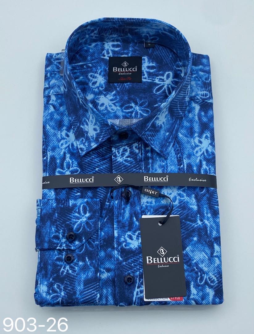 Chemise Bleu fleurette