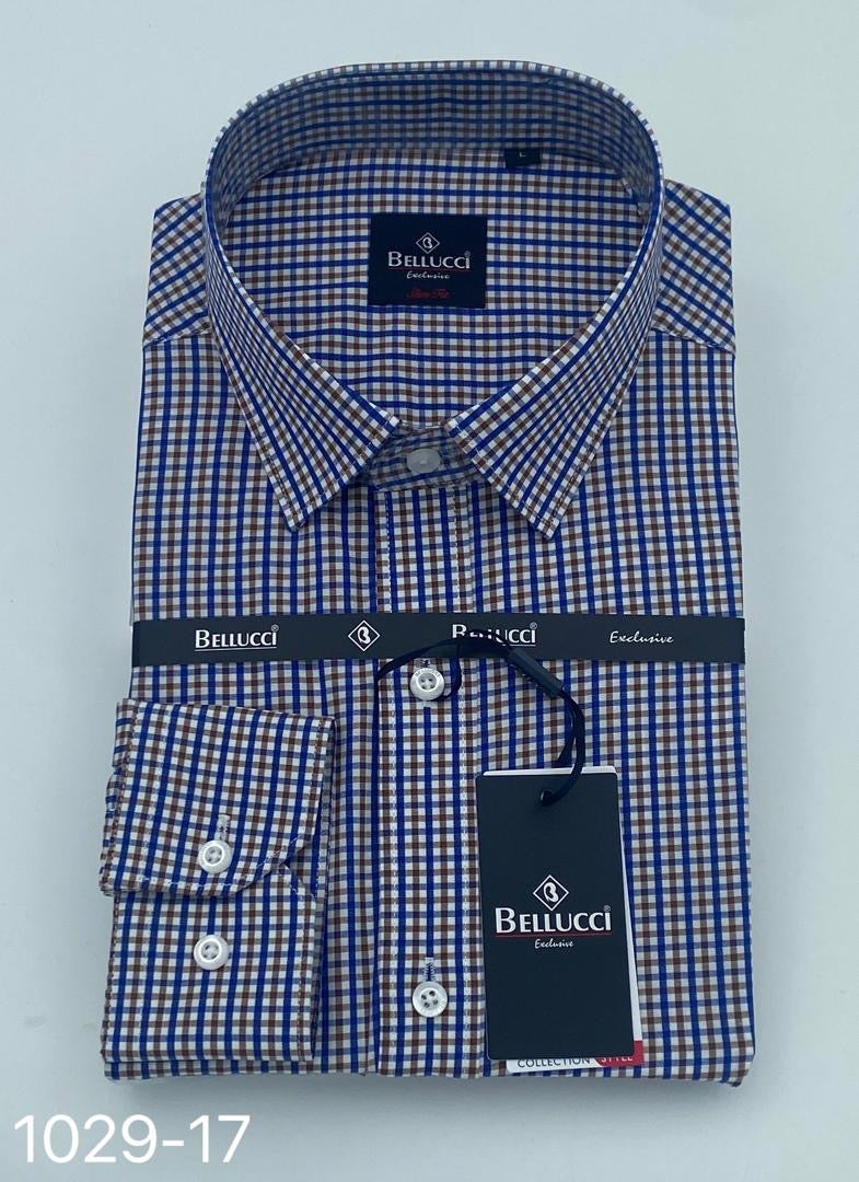 Chemise Gris carreaux