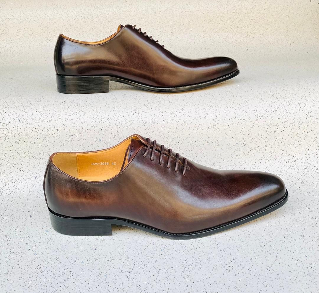 Chaussures de Ville Homme - Marron – Élégance Pure & Confort Absolu
