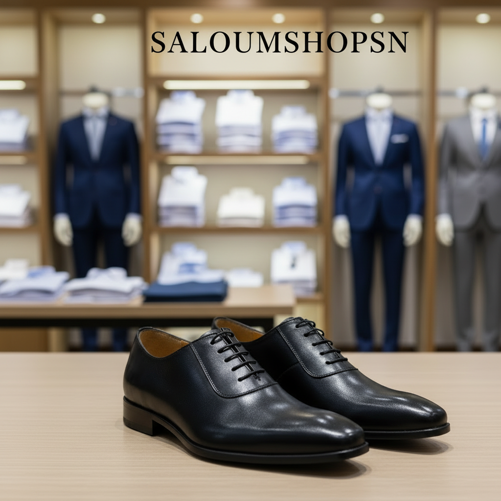 Chaussures de Ville Homme 100% Cuir Noir model 2– Style Chic et Confort Absolu Dji