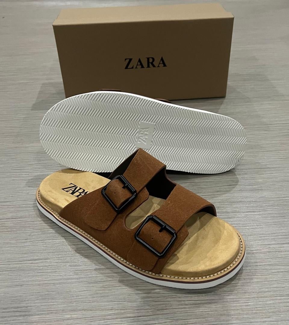 Sandales Homme Zara en Cuir - Disponibles en 4 Couleurs