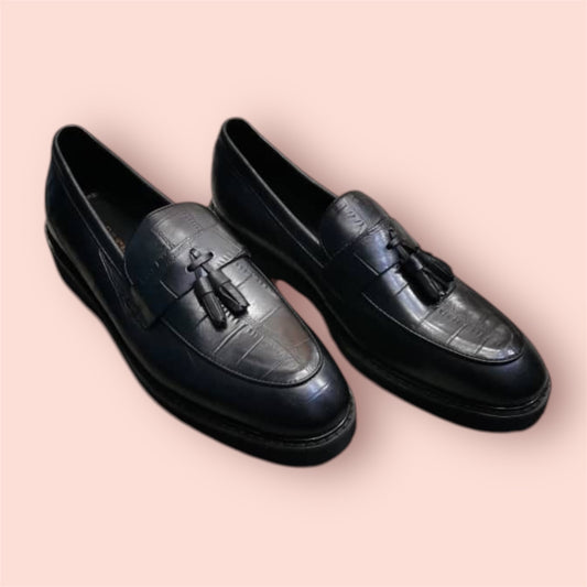 Chaussures de ville en cuir Noir