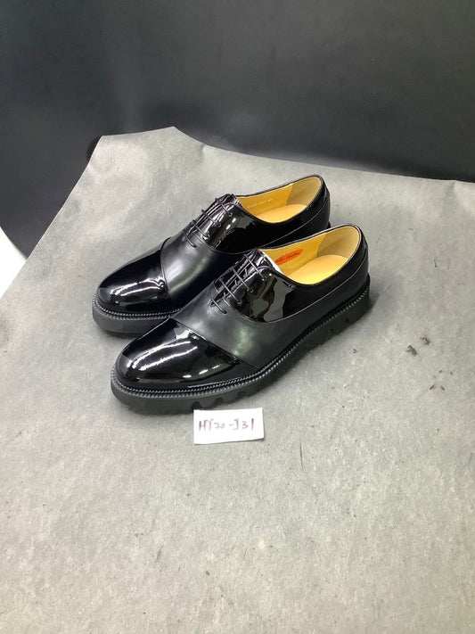 Chaussures de Ville Homme 100% Cuir Véritable- Noir LY20– Élégance & Confort Premium