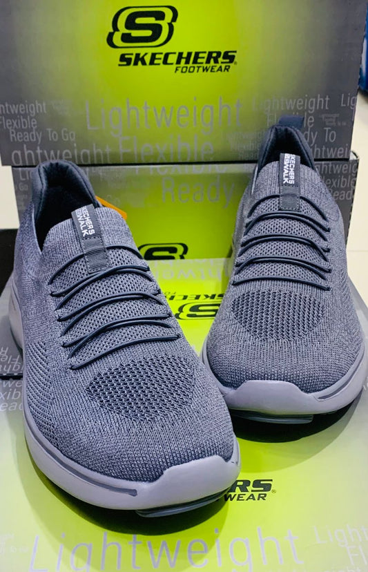 Skechers Ultra Légères - Confort Absol avec Lacets Gris
