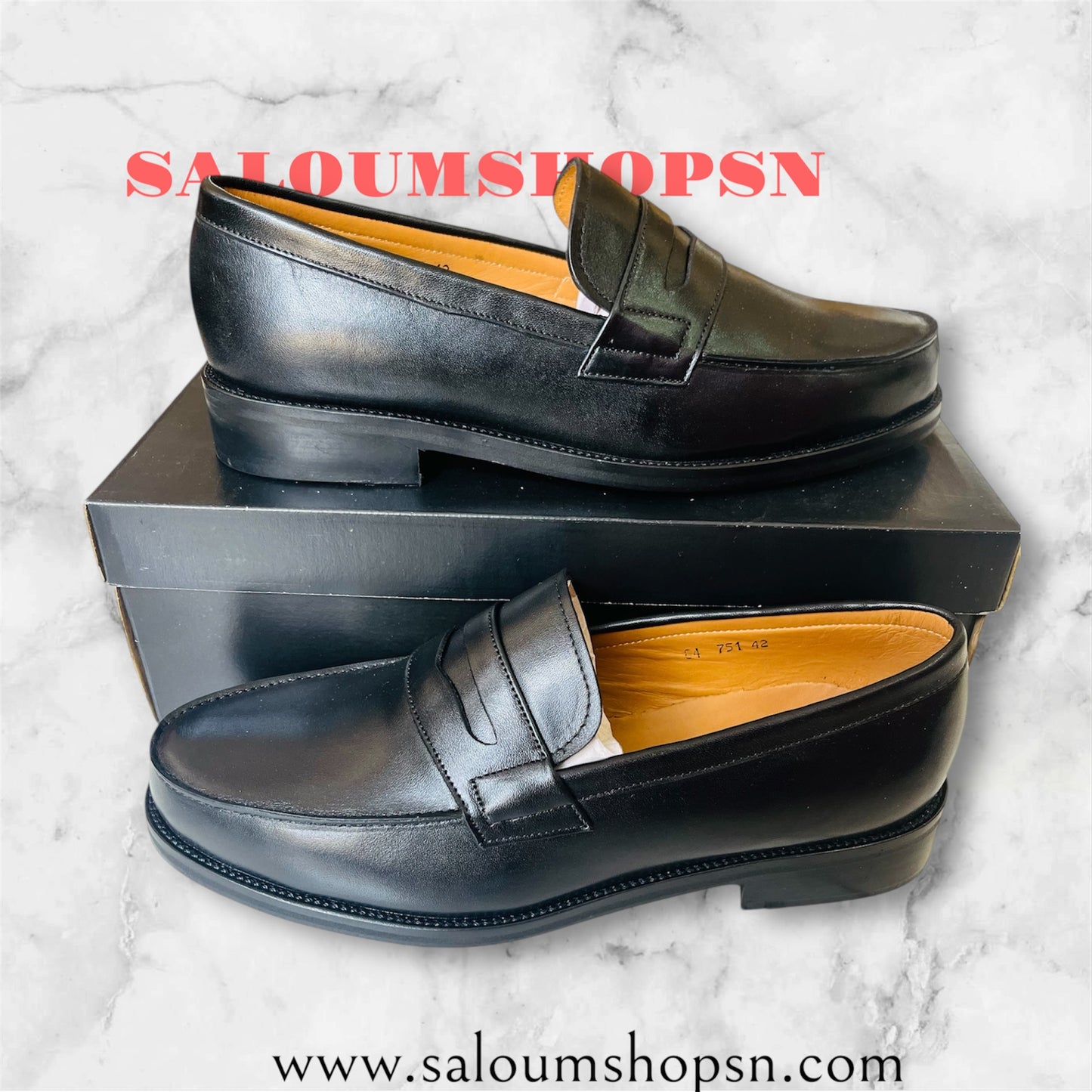 Mocassins Classiques Homme - Pierre DiMilano Noir | Cuir Véritable