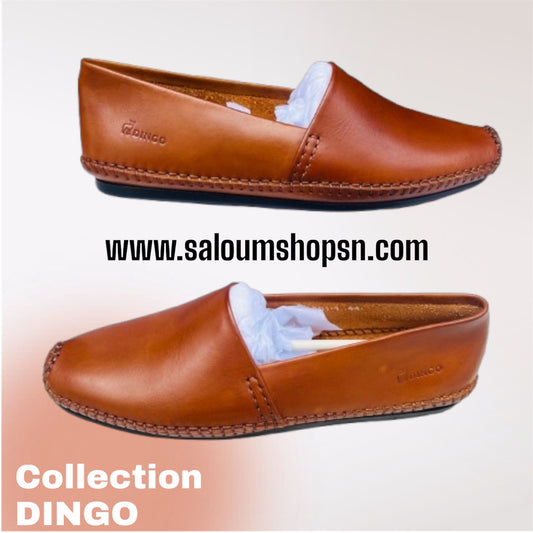 Chaussures Homme Collection DINGO Marron   – Élégance Cuir pour le Bureau et la Tradition