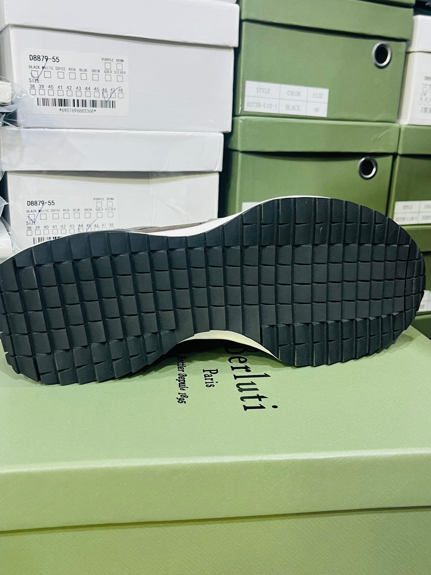 Sneakers Basket Luxe Artisan – Finition Patinée & Élégance Discrète Marron