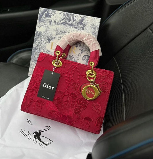 Sac à main Lady Dior Brodé