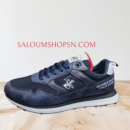 Baskets Homme Beverly Hills Polo Club Bleu Marine
