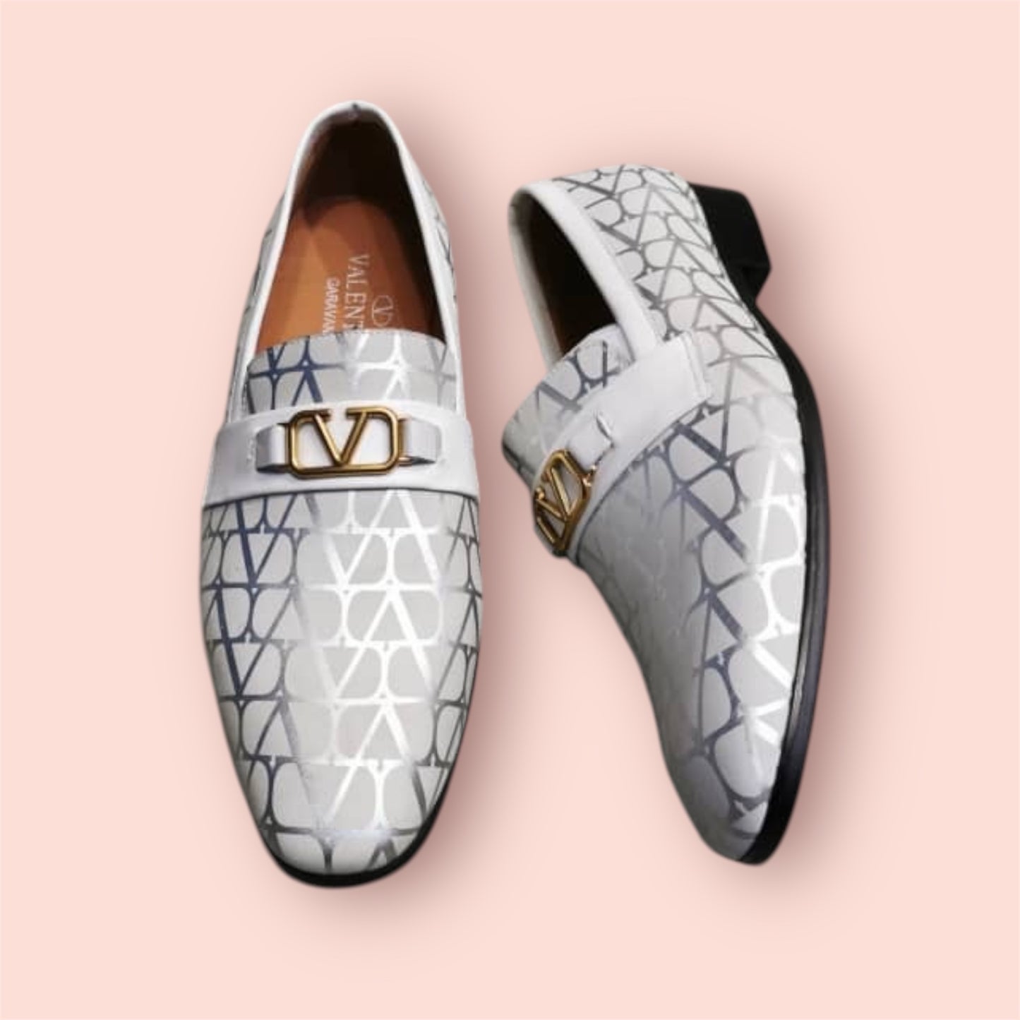 Chaussures mocassins en cuir- Classe et stylé