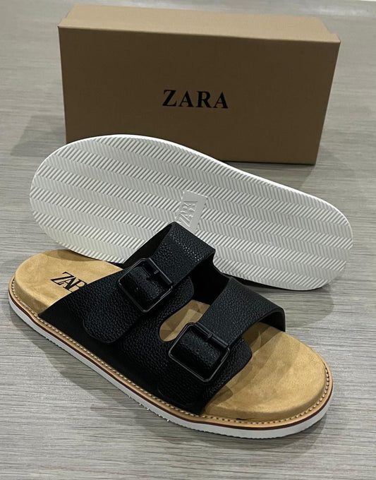 Sandales Homme Zara en Cuir - Disponibles en 4 Couleurs