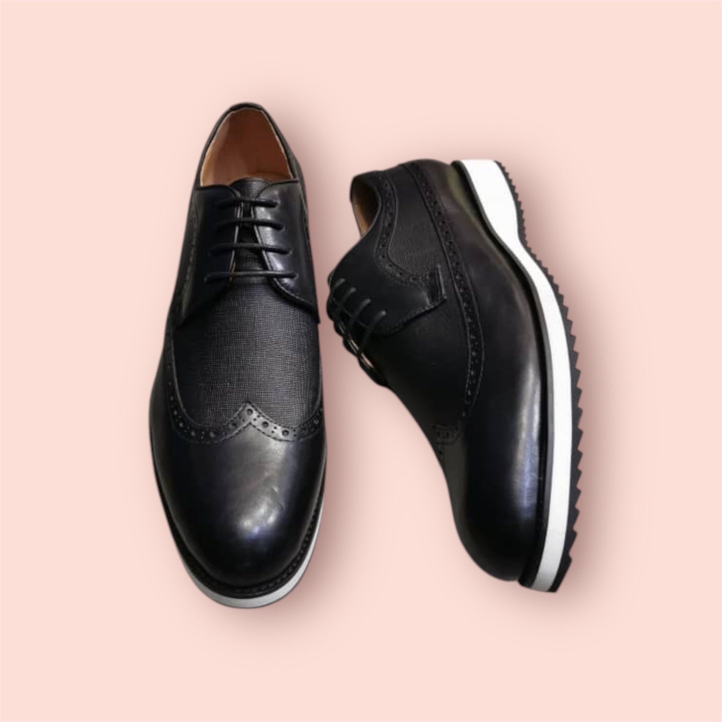 Chaussures Homme en cuir Noir