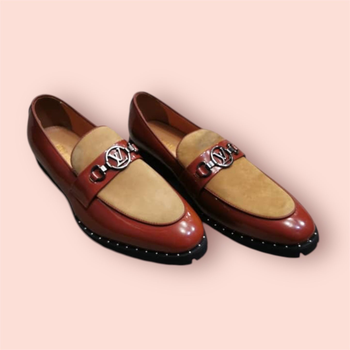 Chaussures de ville en cuir Marron -