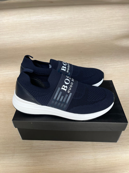 Chaussures Orthopédiques Style Boss Bleu- Confort et Élégance au Quotidien