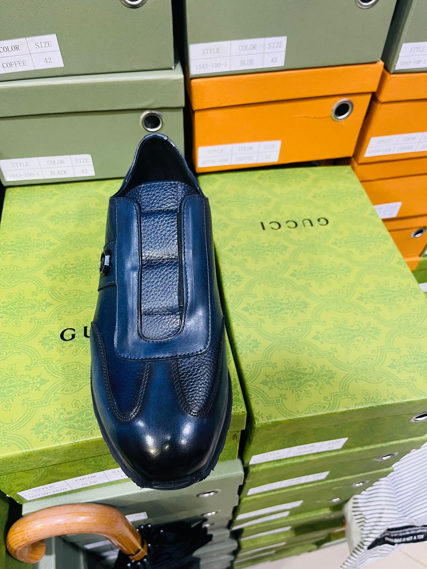 Baskets Homme | L'Élégance Italienne en Cuir Bleu