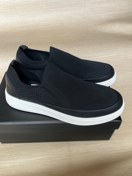 Chaussures Orthopédiques Style Boss Noir sans lacet- Confort et Élégance au Quotidien