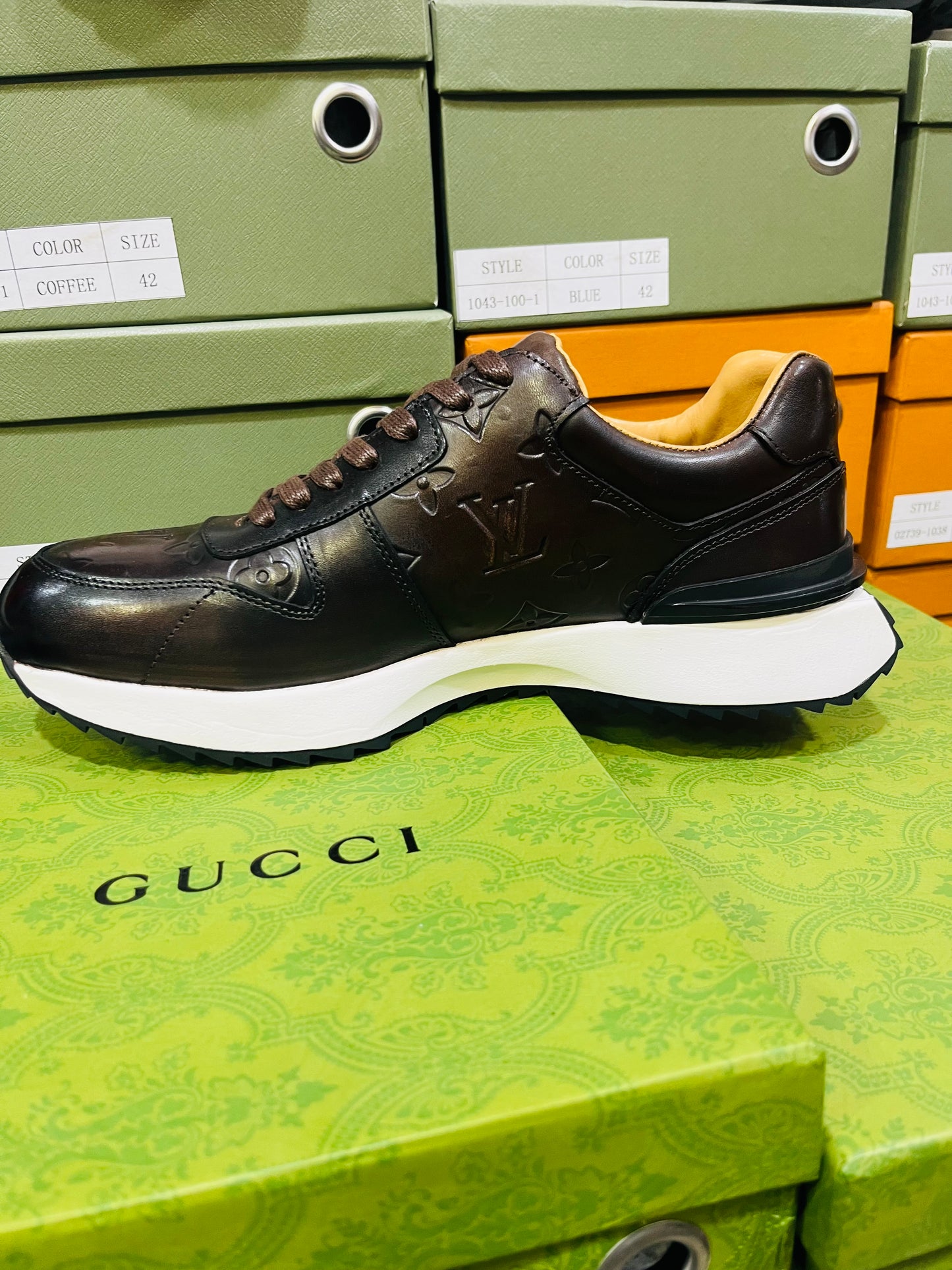 Sneakers Basket  Premium Marron