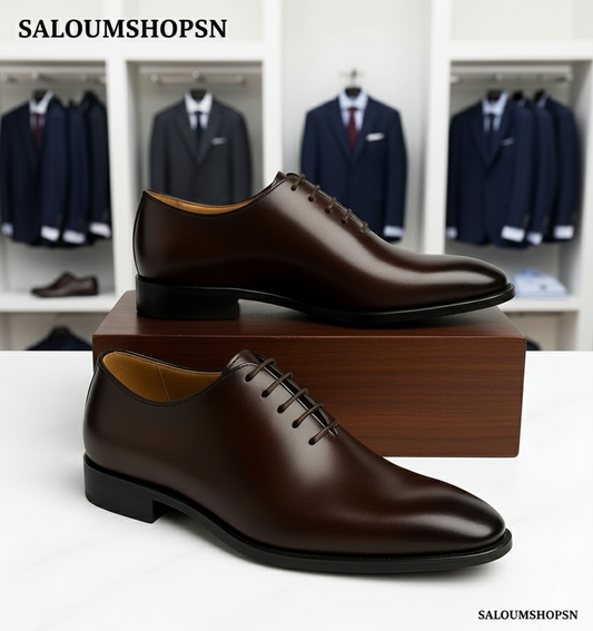 Chaussures de Ville Homme Marron en Cuir Véritable – Pietro diMilano | Oxford Habillé (Copie)