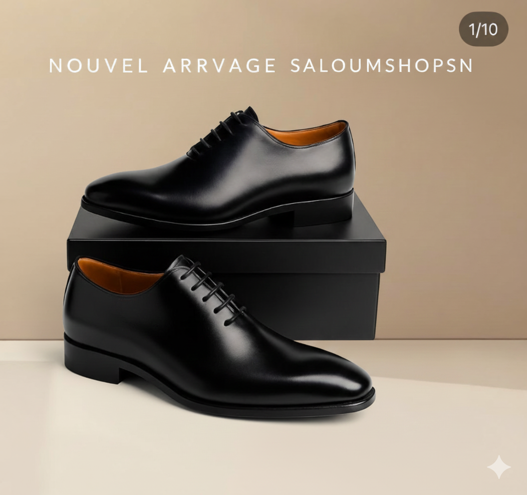 Chaussures Habillées Homme en Cuir NOIR – Pietro diMilano 3 Couleurs