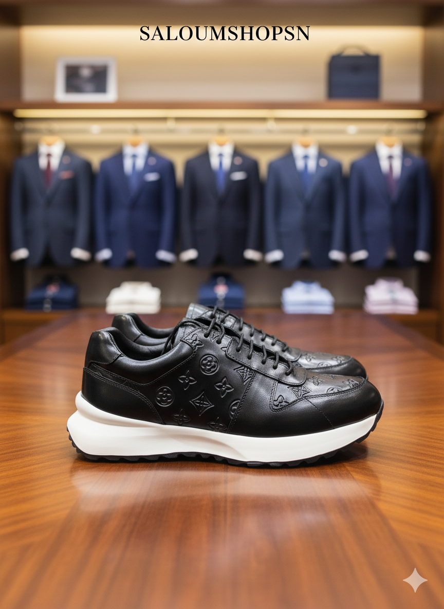 Sneakers Basket Premium Noir N2