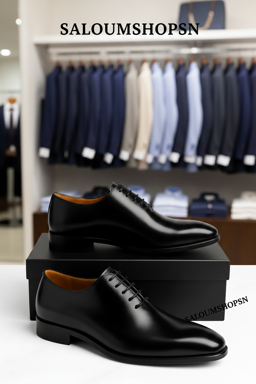 Chaussures Habillées Homme en Cuir NOIR – Pietro diMilano