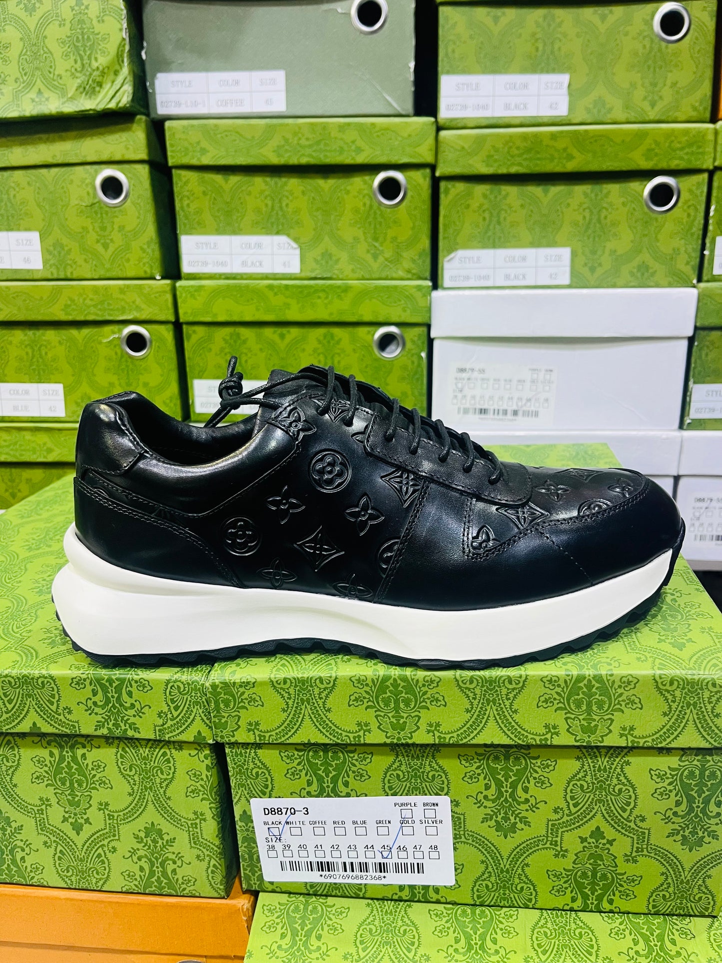 Sneakers Basket Premium Noir N2