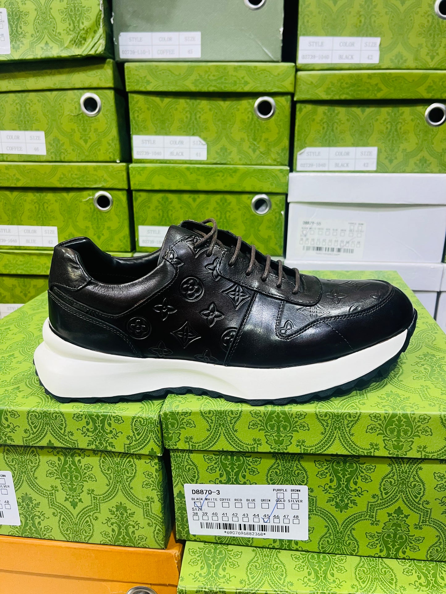 Sneakers Basket  Premium Marron Nv2