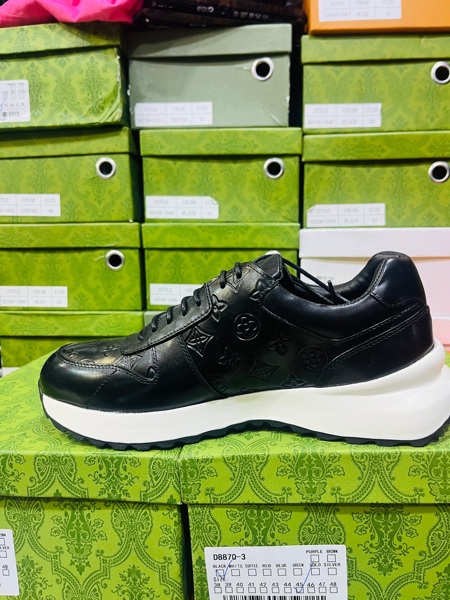 Sneakers Basket Premium Noir N2