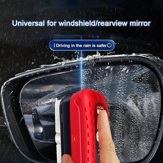 Brosse de Nettoyage de Film D'huile Automobile Multifonctionnelle,Nettoyant Puissant pour Pare-Brise